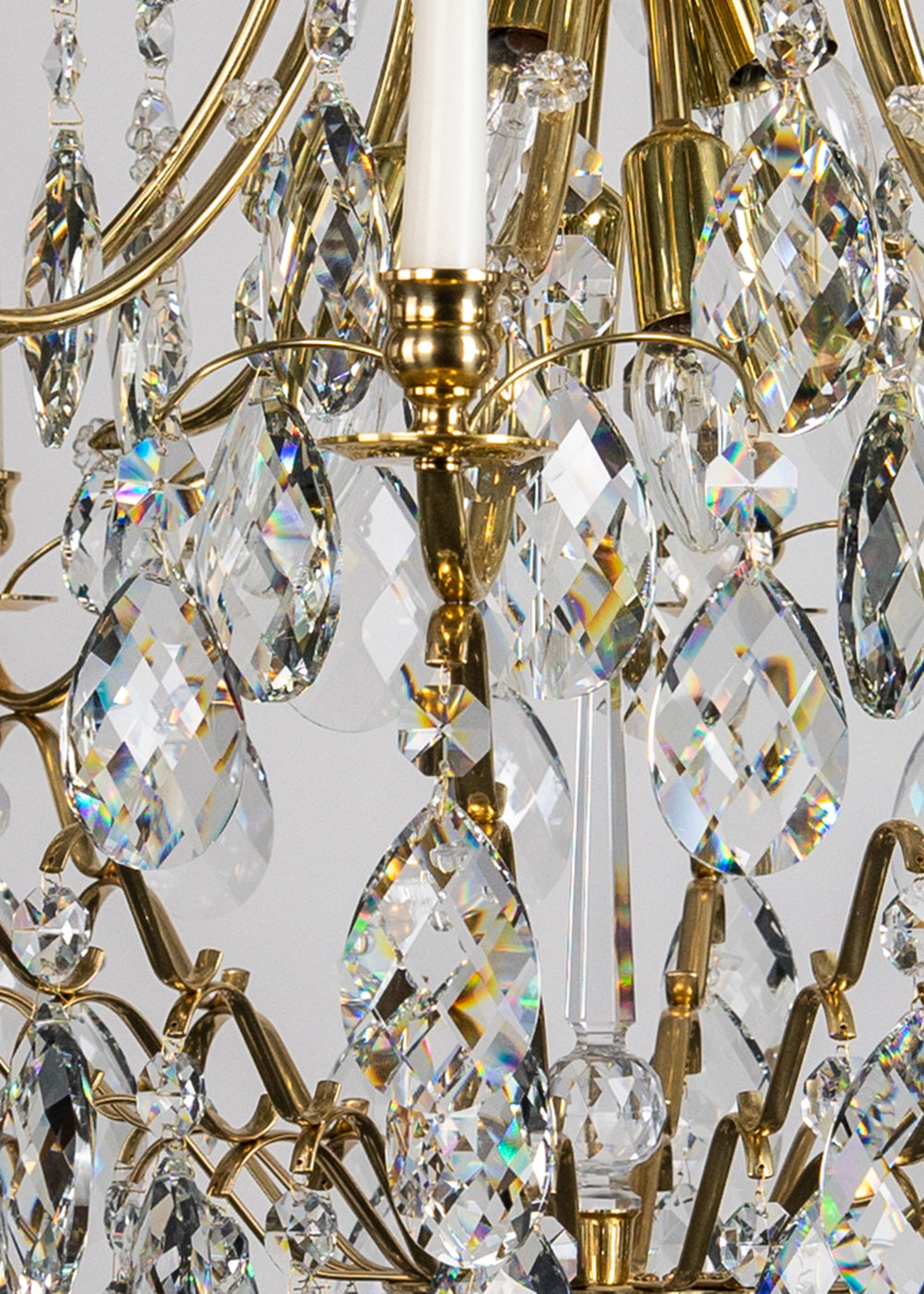 Barock kristallkrona "Åtta armar"