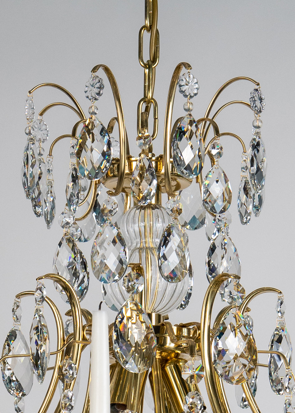 Barock kristallkrona "Åtta armar"