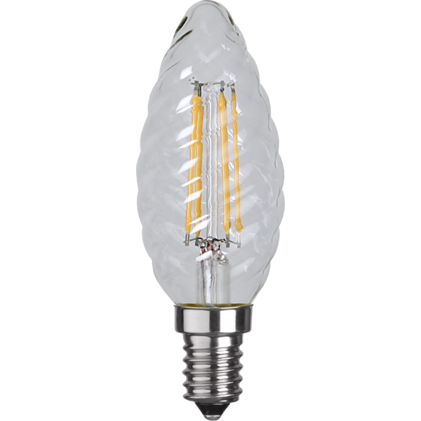 Glödlampa "Kronljus vriden"