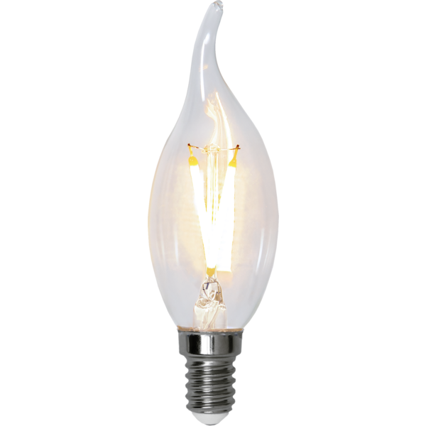 Glödlampa "Kronljus toppig"
