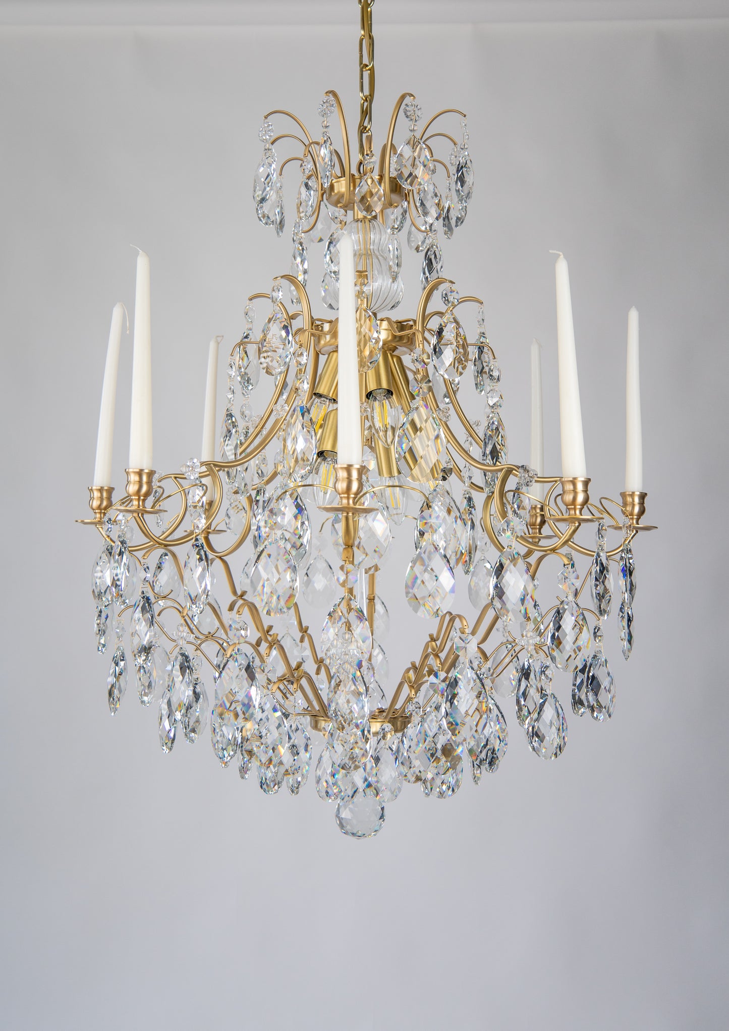 Barock kristallkrona "Åtta armar"