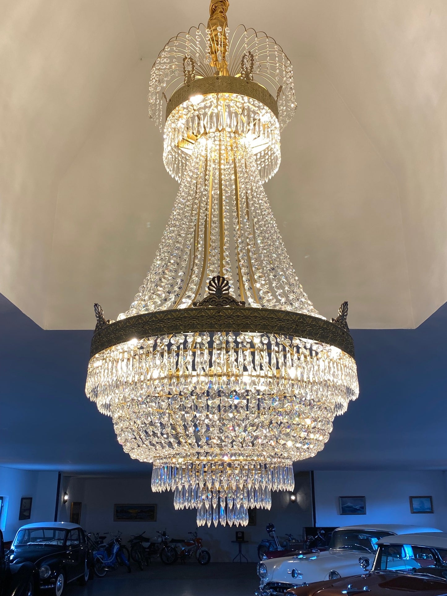 Empire kristallkrona "Bellevue"